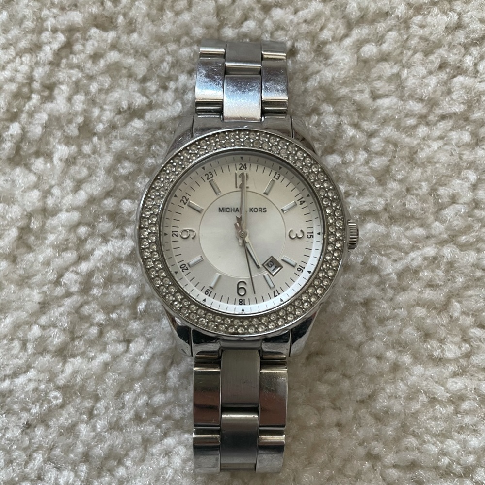 Michael Kors stainless steel watch